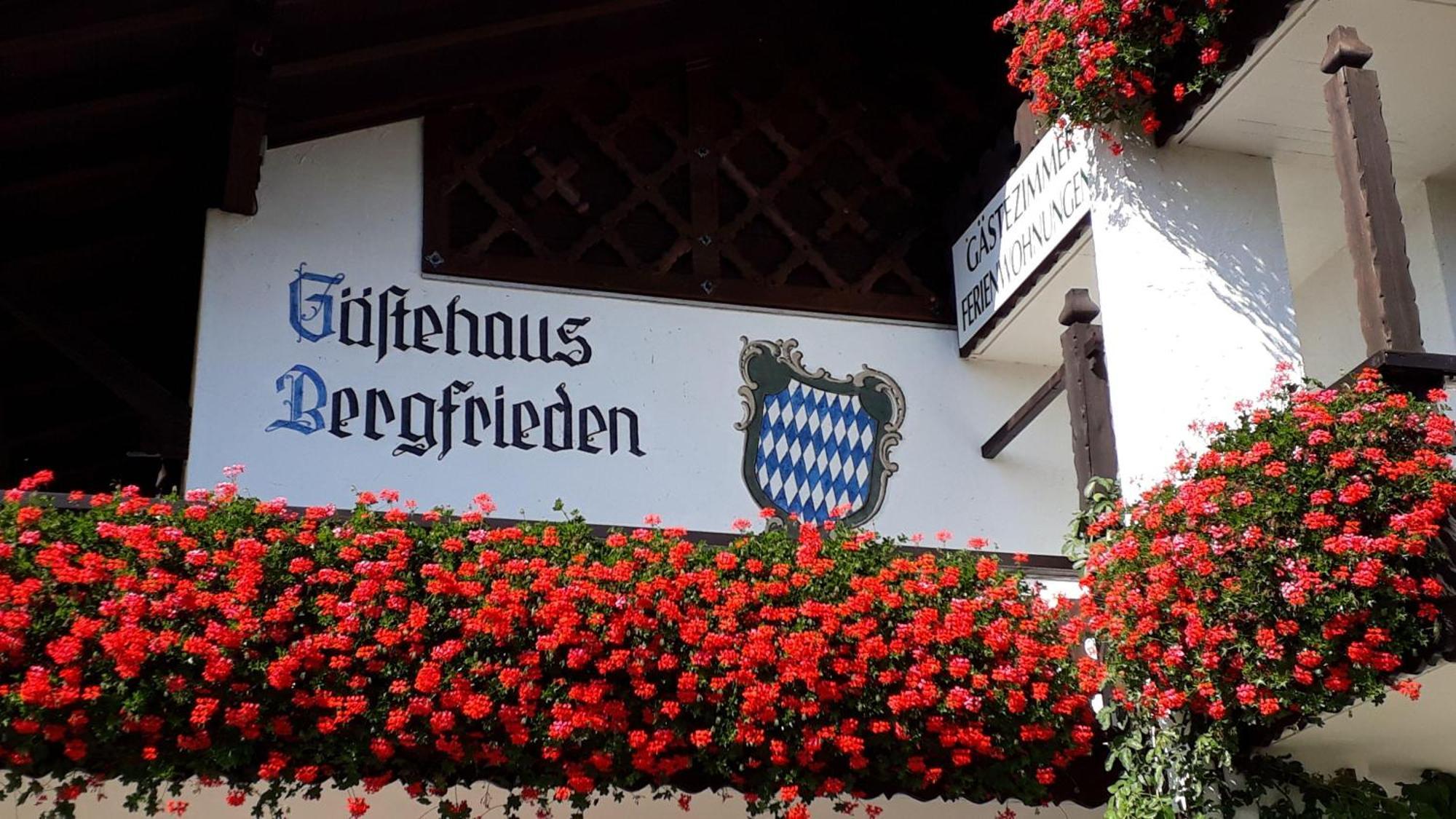 Bayersoien Ferienwohnung-Susanne-Im-Gaestehaus-Bergfrieden מראה חיצוני תמונה